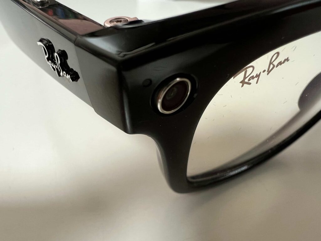Ray-ban storiesのカメラ