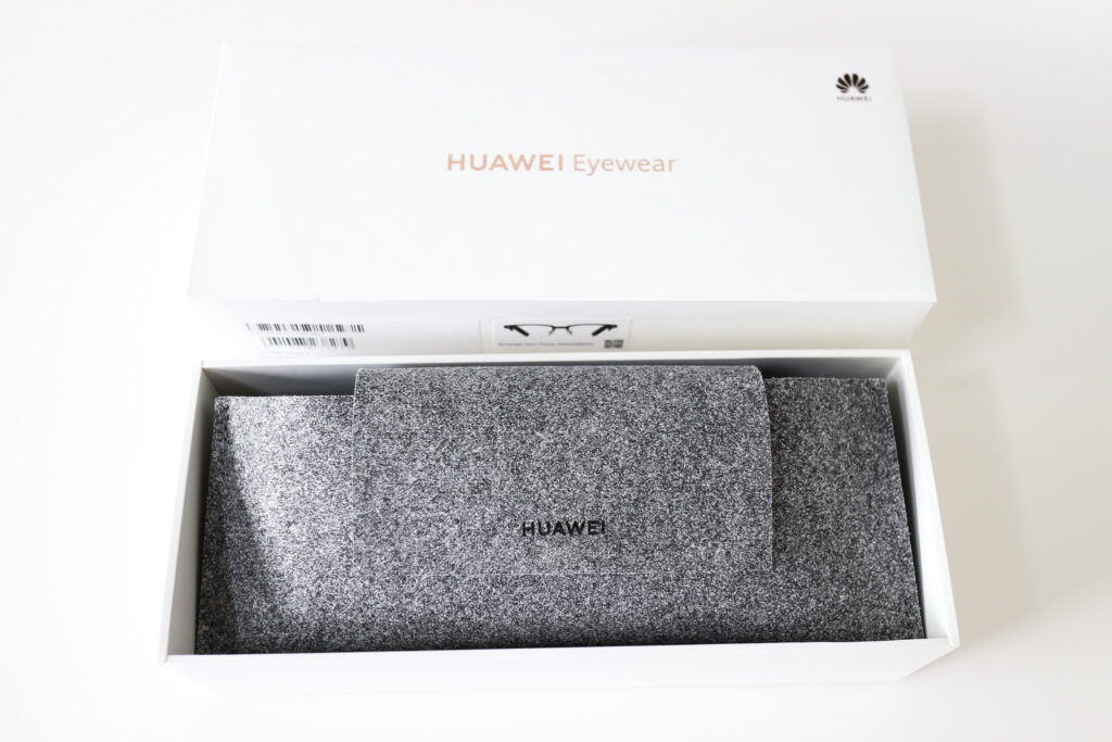 HUAWEI Eyewearの箱を開封