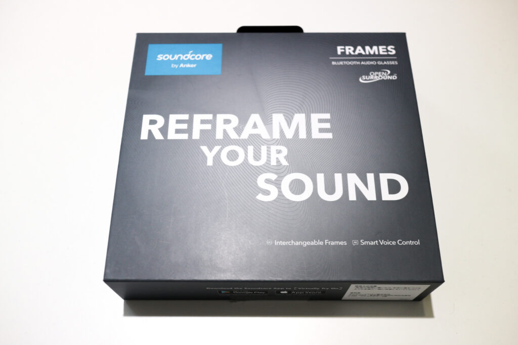 Soundcore Framesの箱