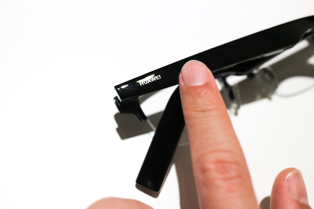 HUAWEI Eyewearのタッチセンサー