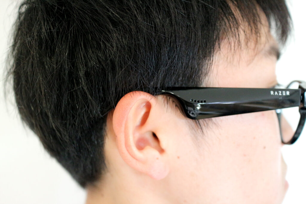 Razer Anzuを装着