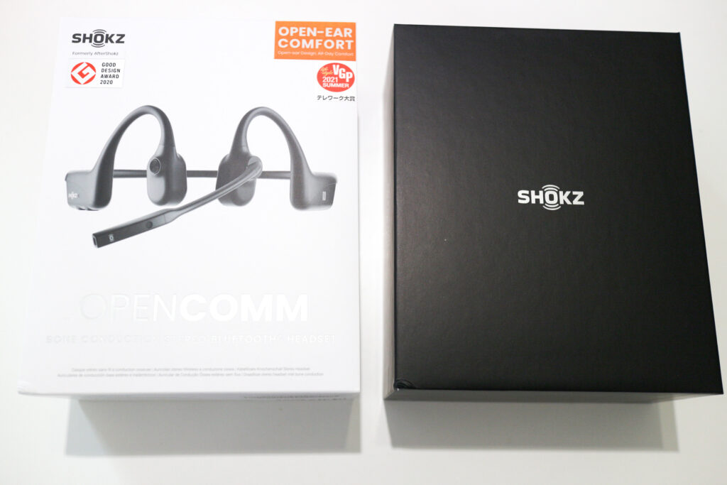 SHOKZ 骨伝導イヤホン OpenComm  オープンコム