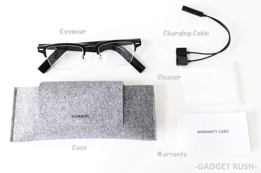 HUAWEI Eyewearの中身