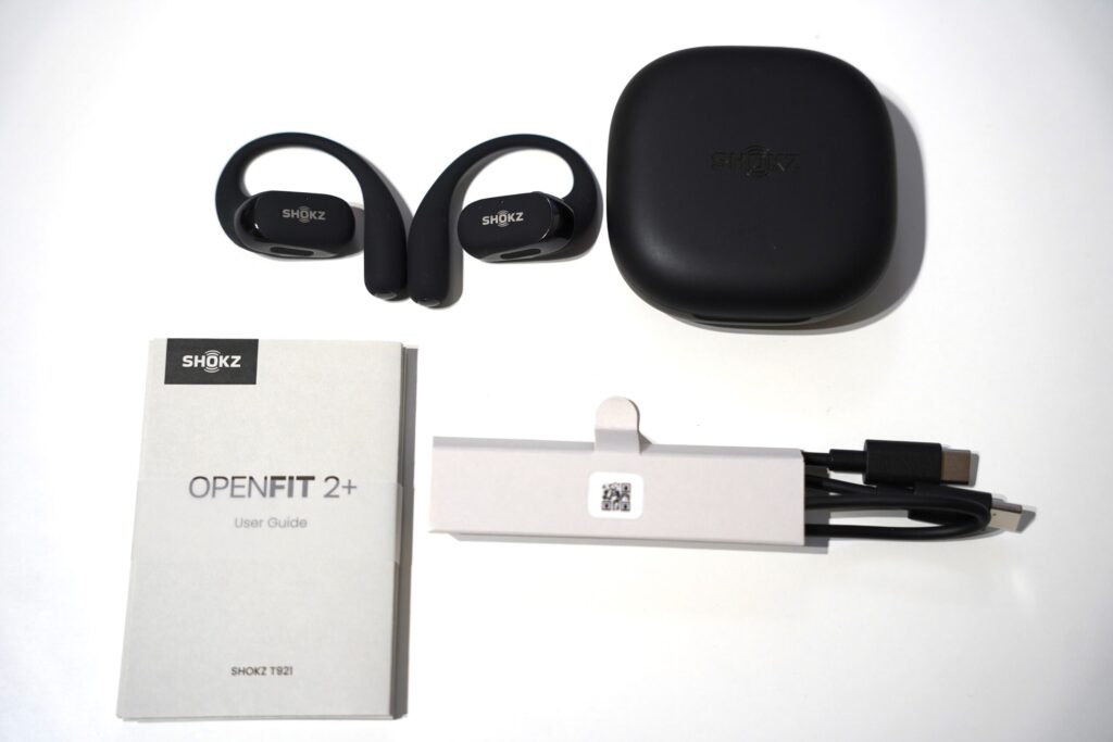 OpenFit 2+の同梱物